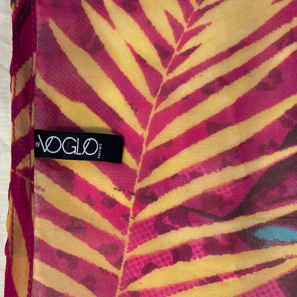 NEW PHOTOS! COVER UP, TROPICAL PRINT, COLOUR: SMASHED BERRIES, SIZE 5X, LONG - Picture 11 of 13